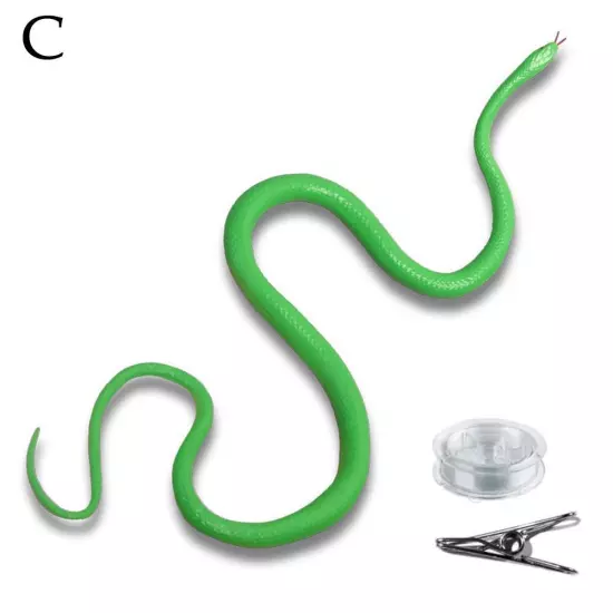 Snake Prank with String Clip - Snake on a String Prank That ChasePeople Toys New