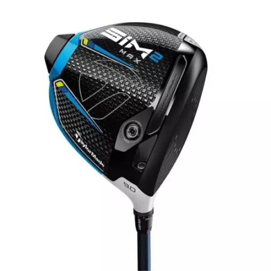 Right-Handed TaylorMade SIM 2 MAX 10.5* Driver Senior Fujikura Ventus Blue 5