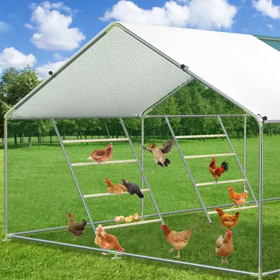 Chicken Perch, Chicken Coop Strong Roosting Bars, Large Chicken Roosting Ladder