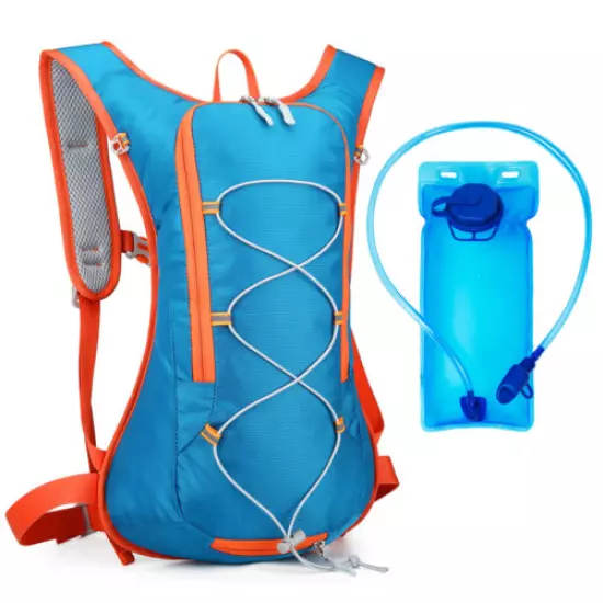 10L Hydration Backpack Pack + 2L Water Bladder, Cycling Hiking Reservoir System