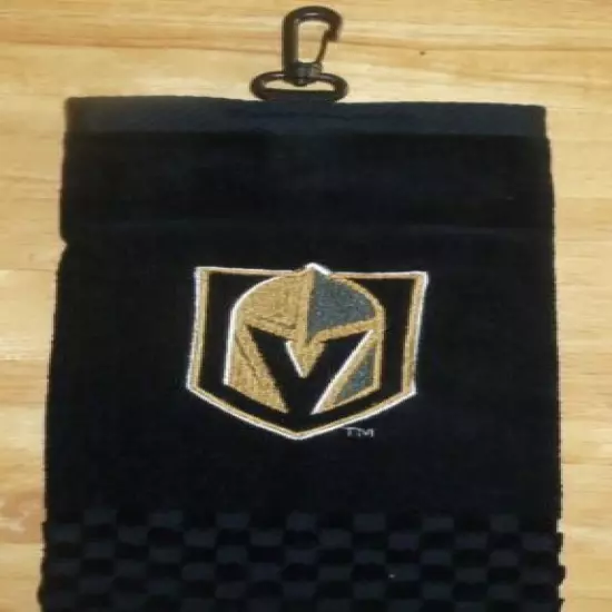 NHL Embroidered Tri-fold Golf Towel - Vegas Golden Knights