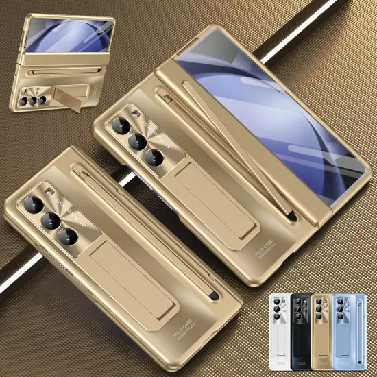 For Samsung Galaxy Z Fold 6 Fold 5 4 Hinge Protect Case Screen Film Cover S Pen