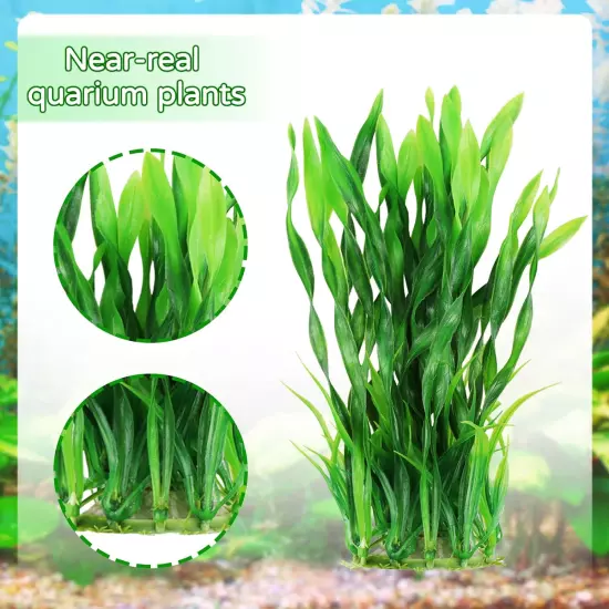 Fish Tank Decorations , 20Pcs Aquarium Decorations Plastic