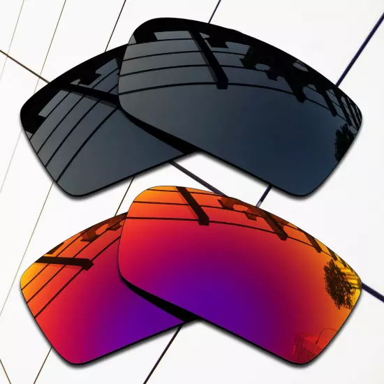 TRUE Polarized Replacement Lenses for-Oakley Gascan Frame OO9014 Multi-Colors