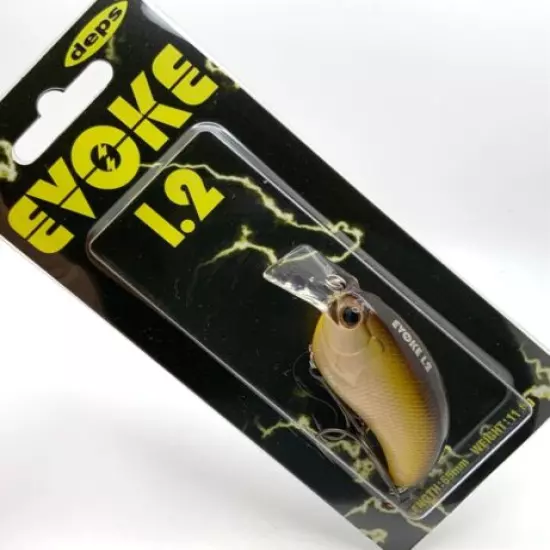 Deps Evoke 1.2 Squarebill Crankbait: Horizon Shad #11