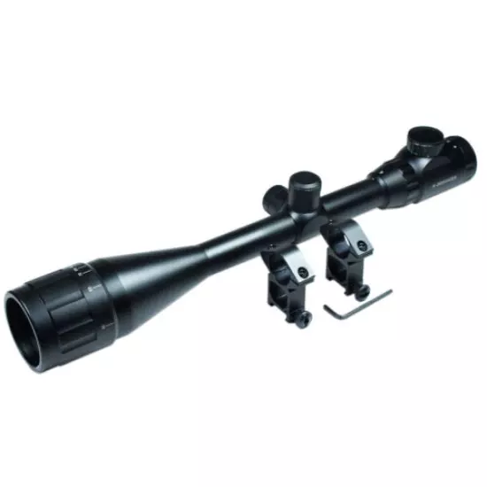 6-24x50 Hunting Rifle Scope Red Green Mil-dot illuminated Optical Scope