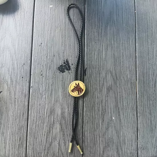 horse head bolo tie