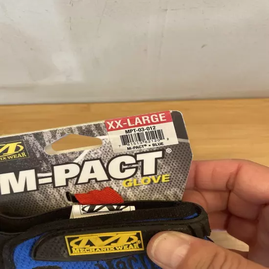 Mechanix Wear M-Pact Tactical Gloves (Size XxL)Blue NEW!!