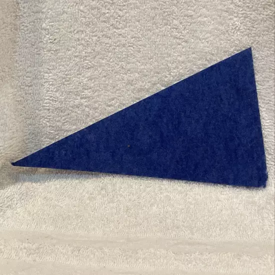 VINTAGE 1960's Buffalo Bills 9 INCH Felt Blue Mini Pennant, VERY NICE!!