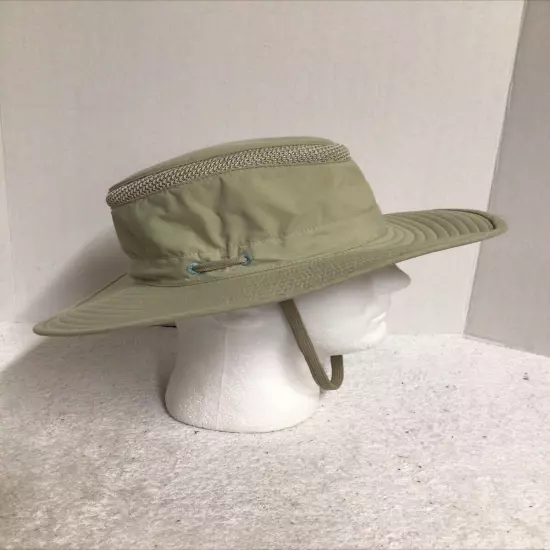 TILLEY ENDURABLES Men’s THE TILLEY AIRFLO Hat Beige Khaki Made In Canada 7 3/8