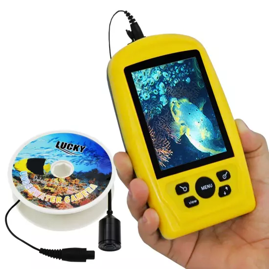 Underwater Fishing & Inspection Camera Video Color Display Monitor w/ 20m Cable