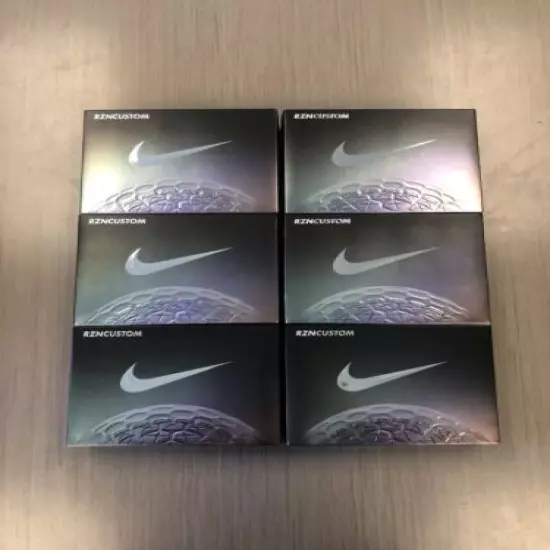 Rare Nike RZN Platinum Custom #1 Golf Balls (6 dozen) - Brand New