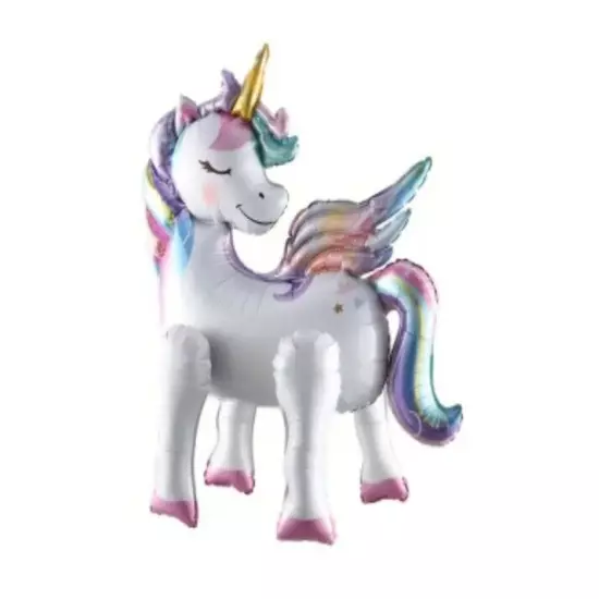 Unicorn Foil Balloon Birthday Party Decor 24"H x 26" L x 12.6" W