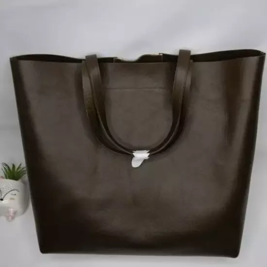 NEW Madewell Transport Tote: Suede Inset Edition