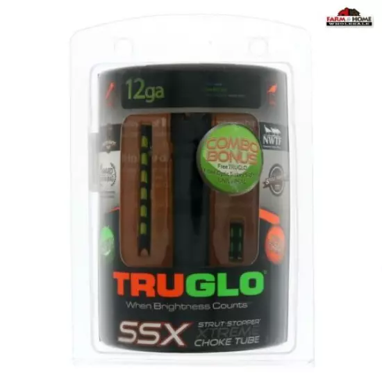 TRUGLO SSX STRUT-Stopper Xtreme Turkey Choke Tube for 12-Gauge Shotguns, TG153XC