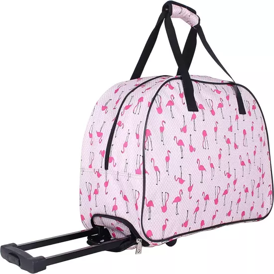 Betsey Johnson Unisex Carry-On Luggage Collection 2 - Roller Duffle Bag