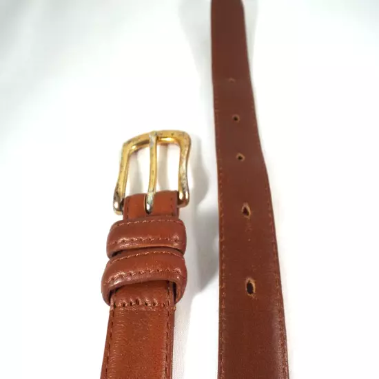 GUC VTG Coach #5900 British Tan English Bridle Leather 1" Belt Sz 40 Made USA