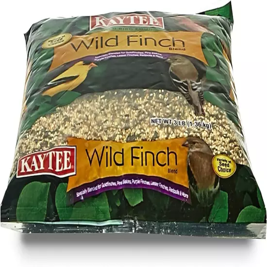 Kaytee Wild Bird Finch Food Blend 3 lb 3 Pound (Pack of 1)