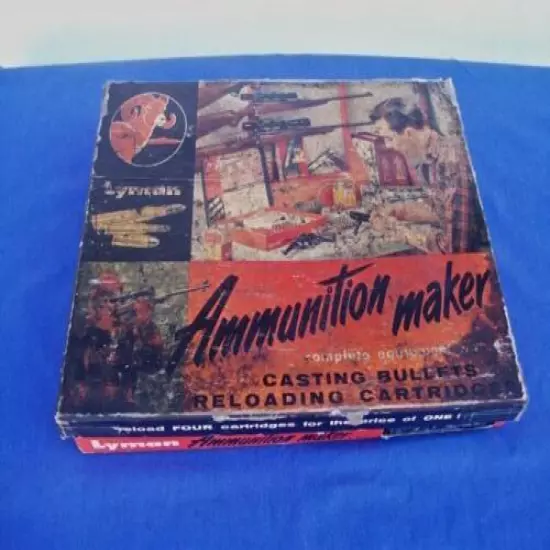 OLD LYMAN AMMUNITION MAKER 222 CAL. REMINGTON IN ORIGINAL BOX