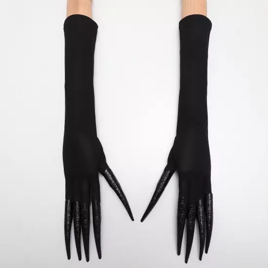 Womens Nails Long Claw Cat Gloves New 1 Pair Gras Witch Show Vampire Halloween