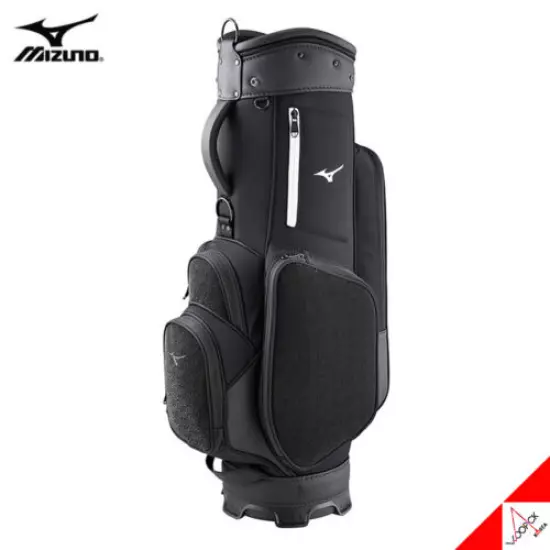 Mizuno 2022 Modern 005 Light Men's Golf Caddie Bag 9" 3.1kg PE- Black/Express