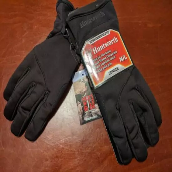 huntworth gunner gloves black