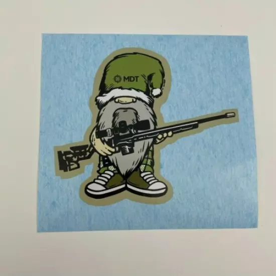 MDT Gnome Sticker Decal New Shot Show 2022 