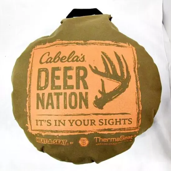 CABELAS DEER NATION HEAT A SEAT THERMA SEAT