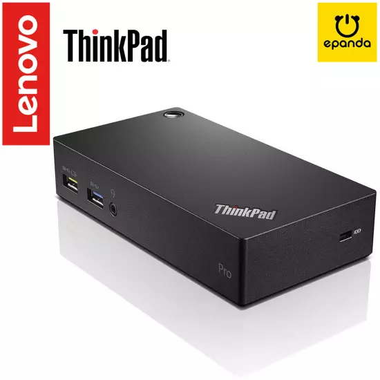 Lenovo ThinkPad 40A7 USB 3.0 Pro Dock 2.5K Display Docking Station DVI DP DK1522