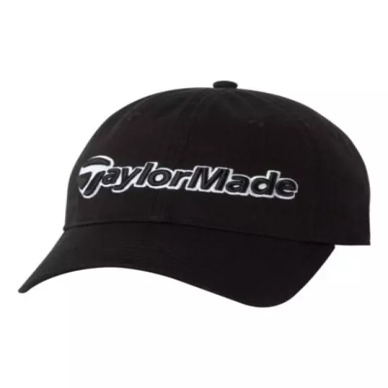 TaylorMade 3-D GOLF Cap BASEBALL Hat Mens Tour Adjustable unstructured fit