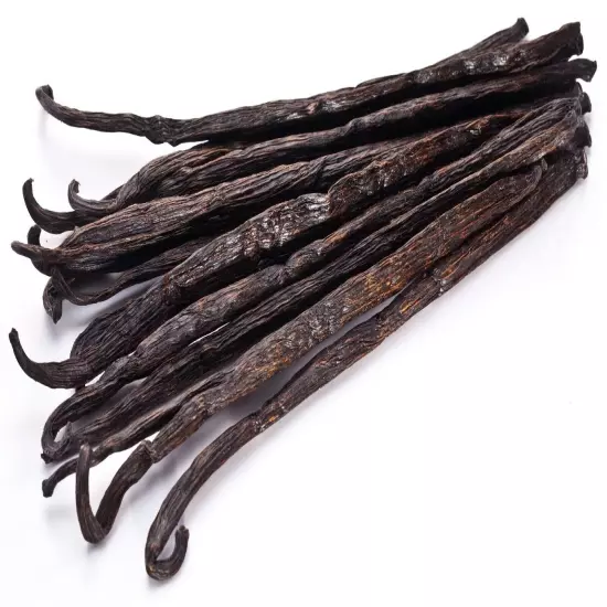 Tahitian Vanilla Beans - Whole Grade B Pods for Baking, Brewing, Extract Making