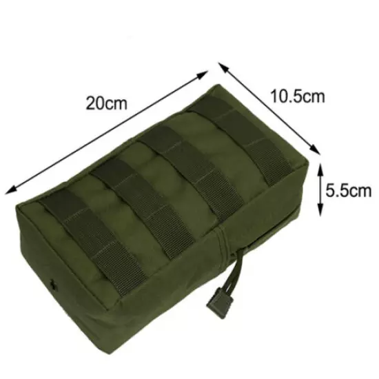 Tactical Molle Pouch Bag EDC Tool Pouch for Backpack Hunting Accessory Bag New