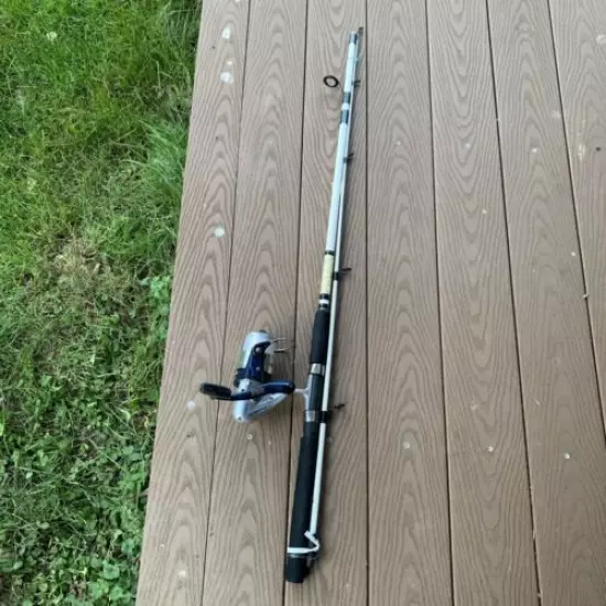 ZEBCO PREDATOR FISHING REEL PR601 + Rod Combo RARe