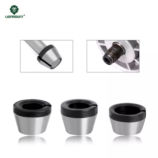 1PC/3PCS/5PCS 6mm 6.35mm 8mm Router Bit Collet Chuck Clamping Nut Adapter CNC