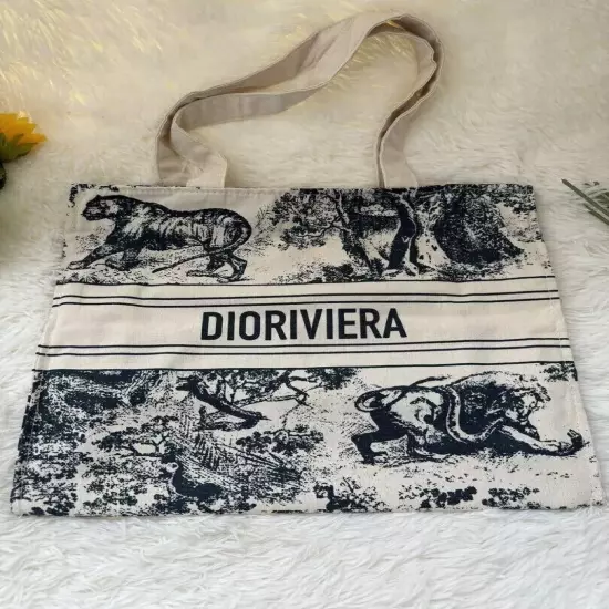 Christian Dior Wardujuy Tote Bag - Limited Edition Navy - Exclusive VIP Release