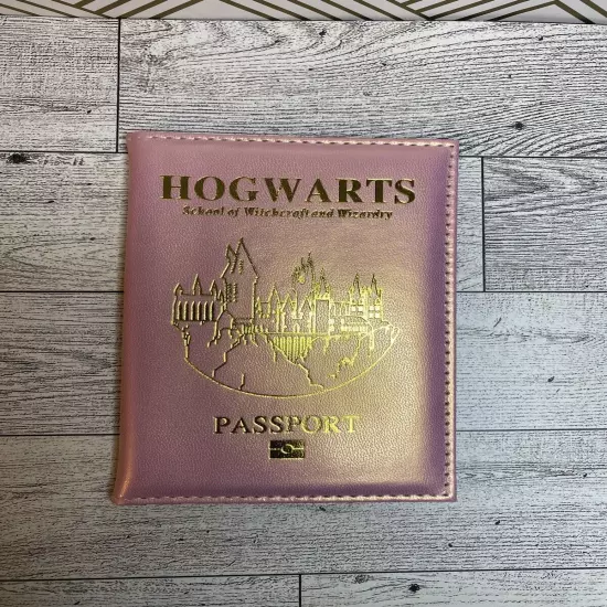 Harry Potter Passport & Vaccination Card Holder Protector Cover Travel Wallet