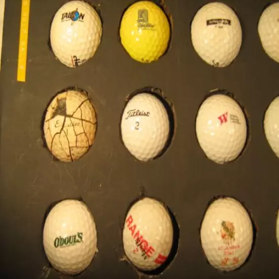 42 Vintage Advertising GOLF BALLS PINNACLE TITLEIST EDGE PROSTAFF PRECEPT [Y113]