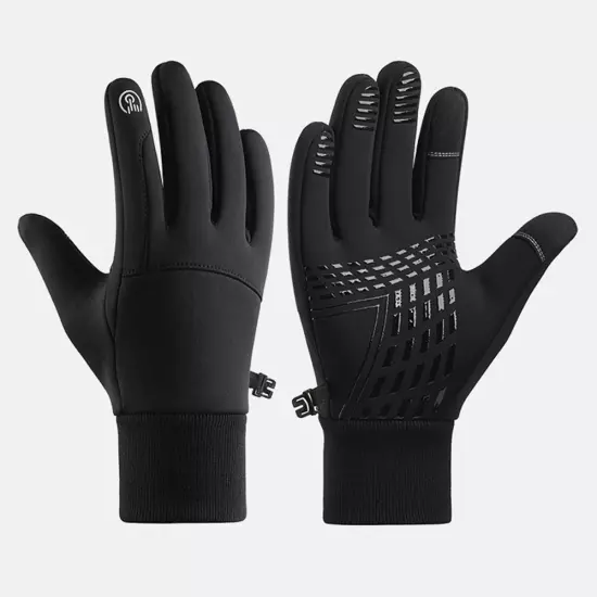 Winter Outdoor Sports Running Glove Warm Touch Screen Fitness Full Finger Gloves