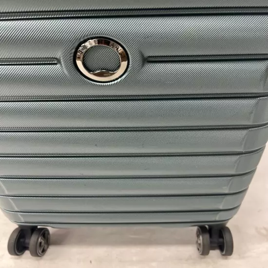 Delsey Paris 22" Hardside Spinner Carry-on Luggage in Emerald Green