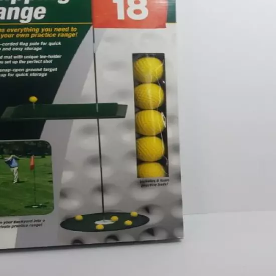 Golf Backyard Portable Chipping Range JEF Golf Practice Complete set.