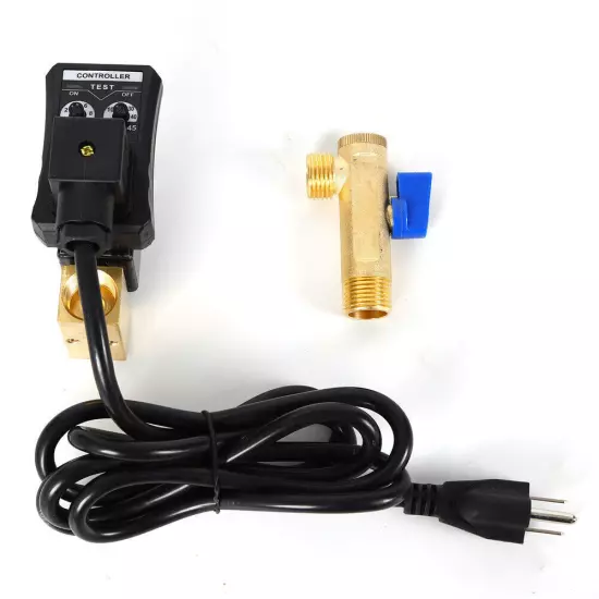 Auto Automatic Timed Electronic Drain Valve for Air Compressor Water Tank 1/2''