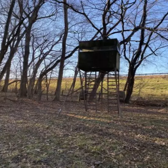 potable deer blind on wheels