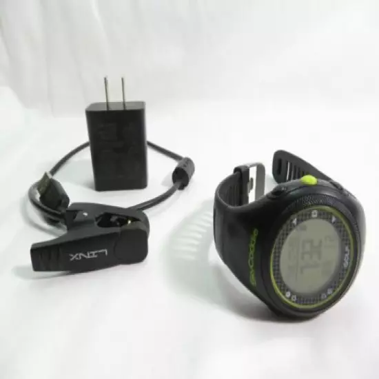 SkyCaddie GPS Golf Watch + Charging Cable + Power Supply, Stopwatch Odometer etc