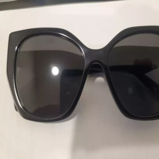 NEW PRADA PR19Z 1AB5S0 WOMEN’S SUNGLASSES PRADA SPR 19Z BLACK 55-17-145mm Italy