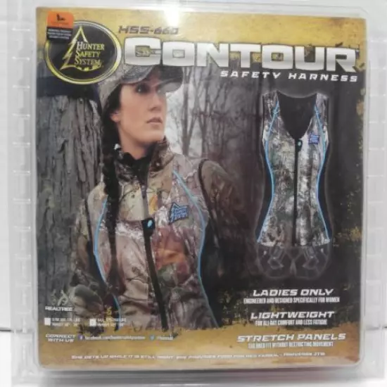 Contour HSS-660 Safety Harness Ladies Only M/L - By RealTree - New - r