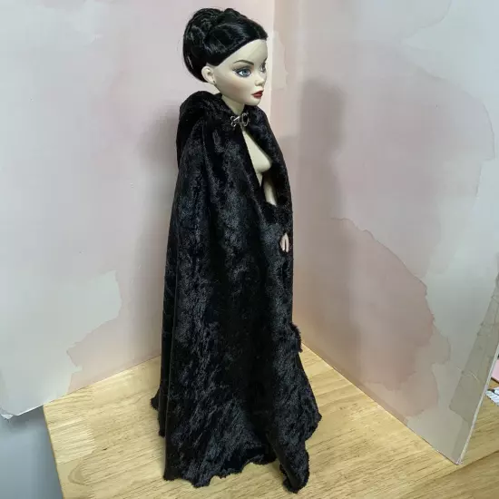 Black Cape For Your Tyler RTB101 Body Grace, Ellowyne Wilde Doll 16.5” Outfit