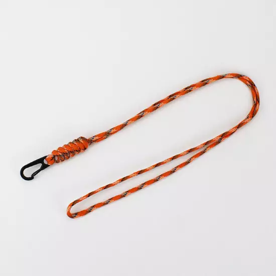 Strong Rope Neck/Wrist ID Lanyard Metal Clip For Keys ID Card Pass Phone Holder