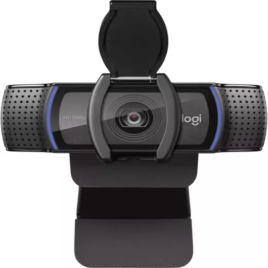 Logitech C920E HD 1080P Mic-Enabled Webcam, Certified for Zoom, Microsoft Teams 