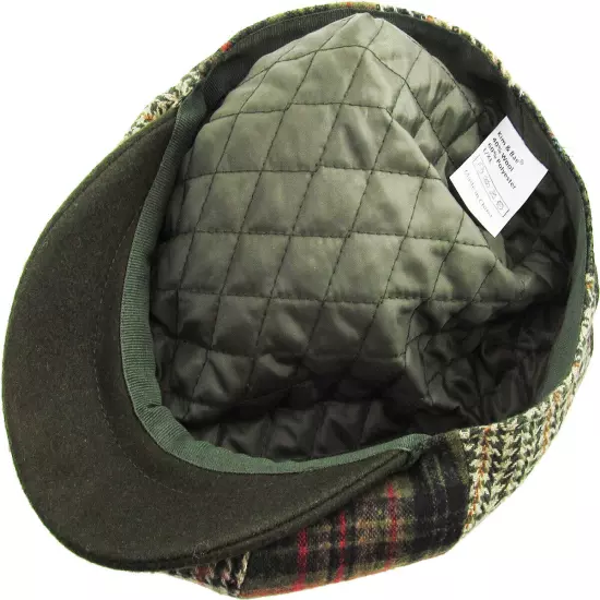 Mens Ivy Hat Golf Driving Ascot Winter Flat Cabbie Newsboy