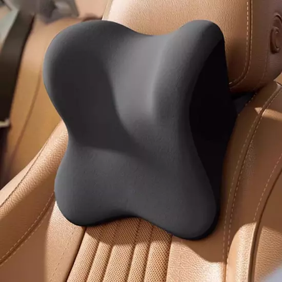 Memory Foam Car Seat Headrest Pillow& Lumbar Back Support Sale Cushion H I5C9